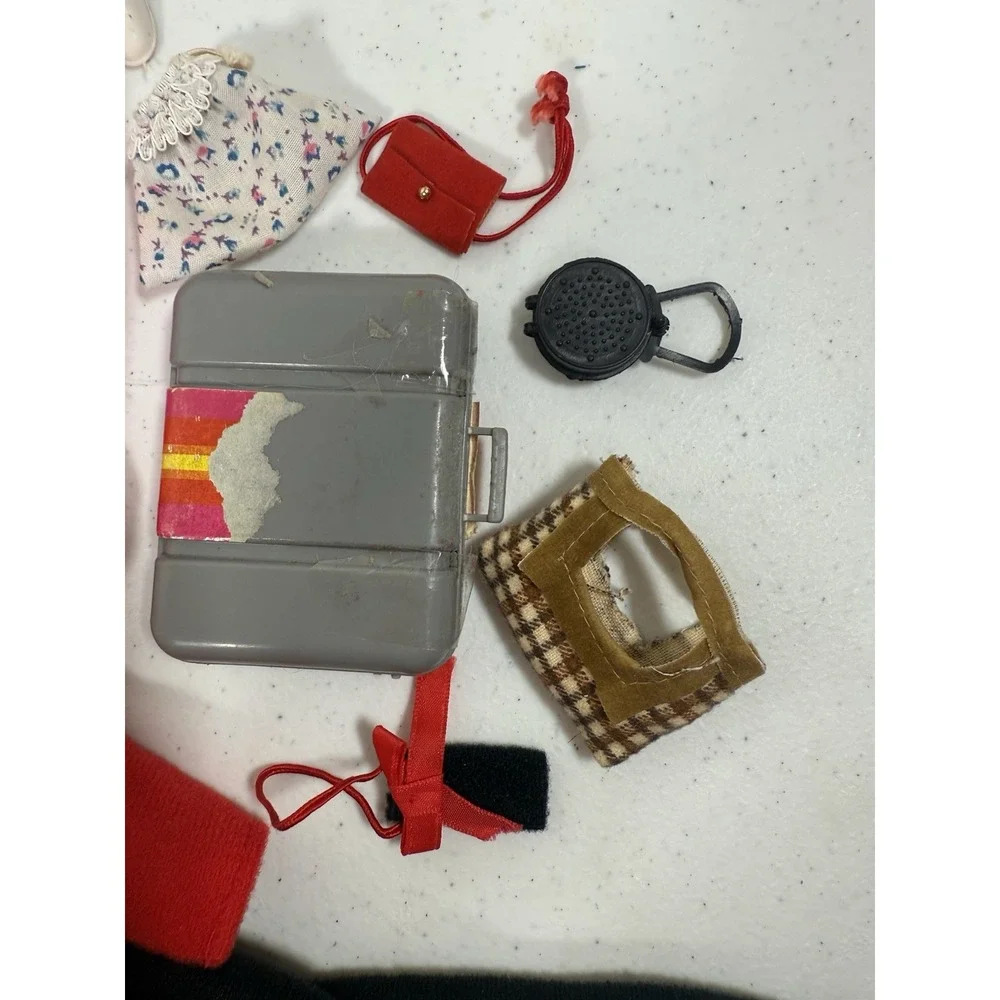 Vintage Barbie Clothing Lot Pieces Fashion Outfits Sailor, Gold Dreams, Plaid